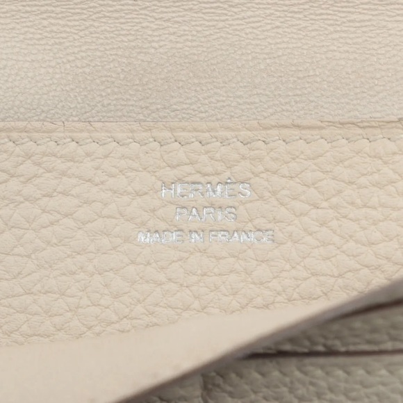 Hermes Dogon Long Togo Wallet Ivory - Picture 7 of 7